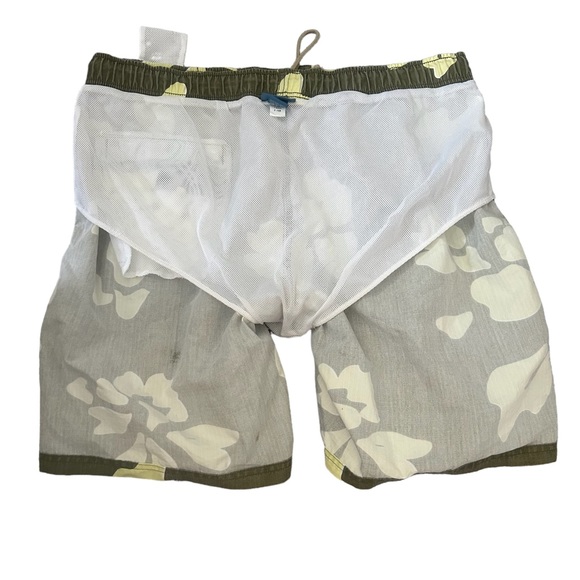 BREAKWATER Board Shorts Olive Yellow Sz XL - Picture 7 of 15
